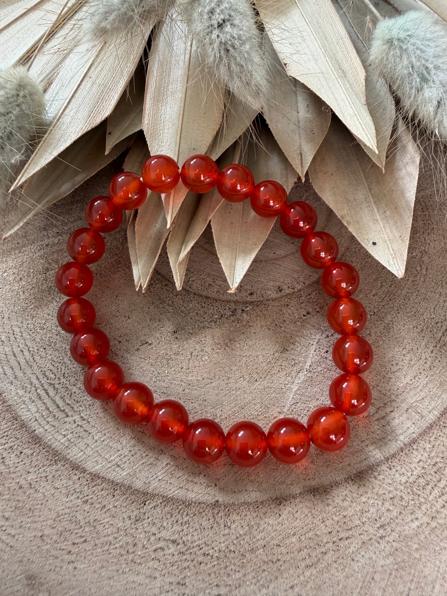 Carnelian Bracelet 8mm
