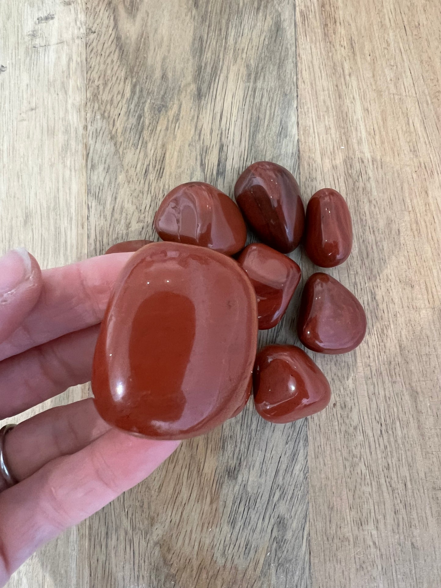 Red Jasper Tumblestone