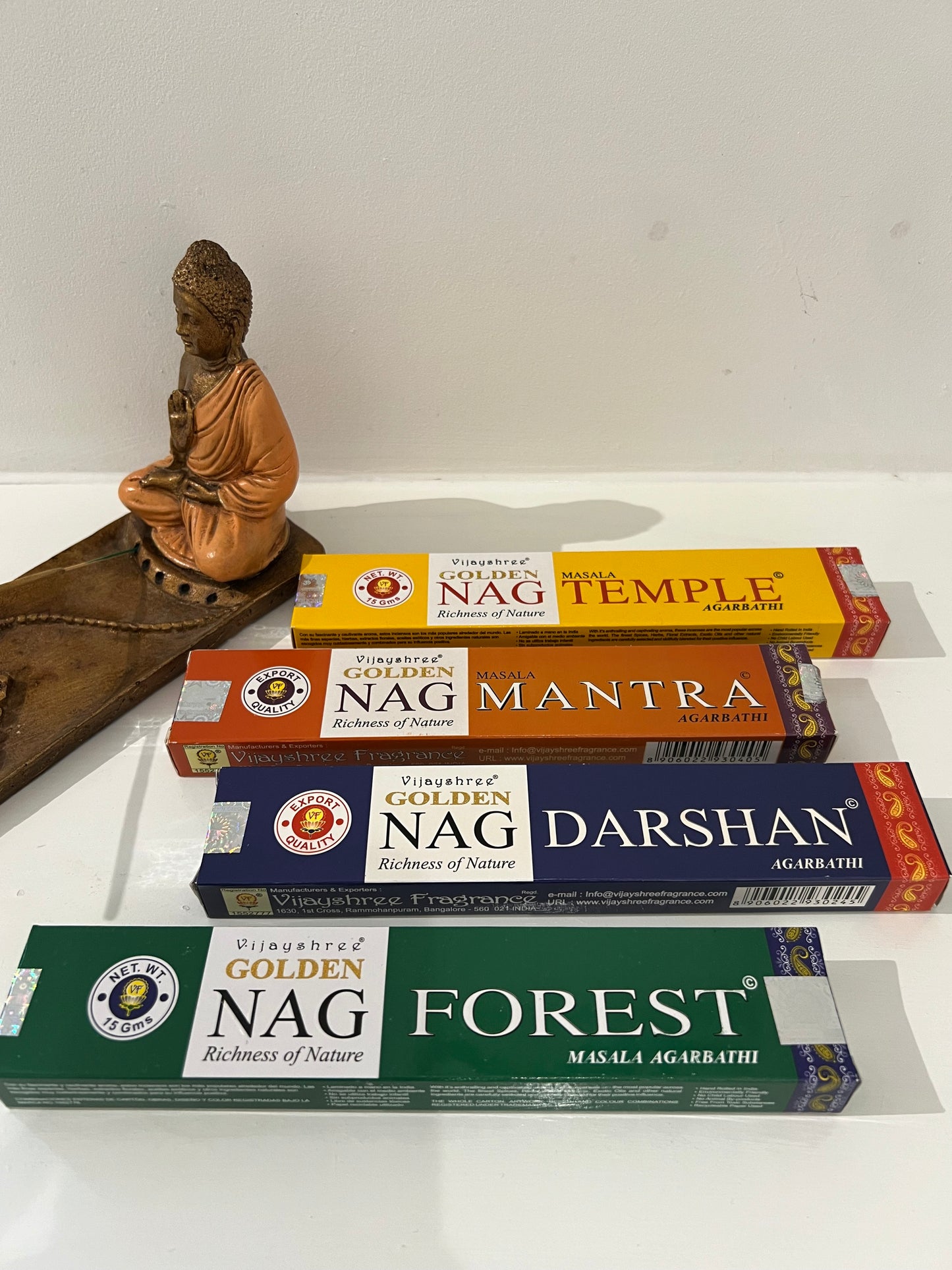 Golden Nag Champa Incense