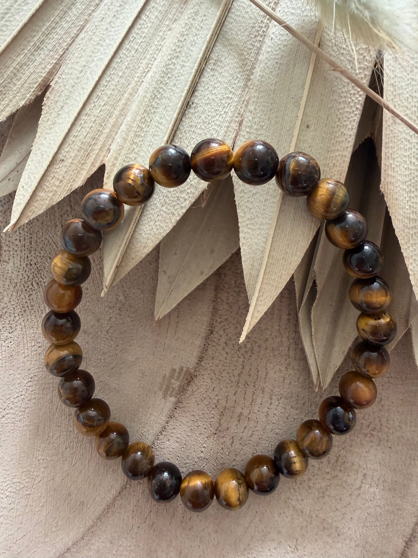 Tiger Eye Bracelet 6mm