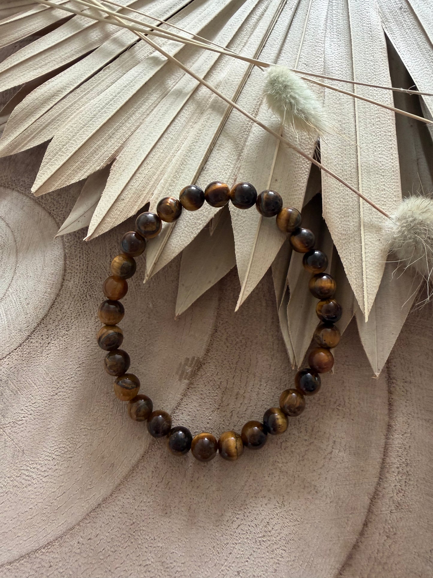 Tiger Eye Bracelet 6mm