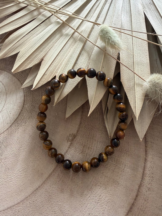 Tiger Eye Bracelet 6mm