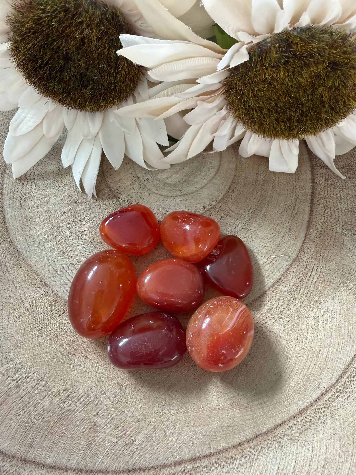 Carnelian Tumblestone