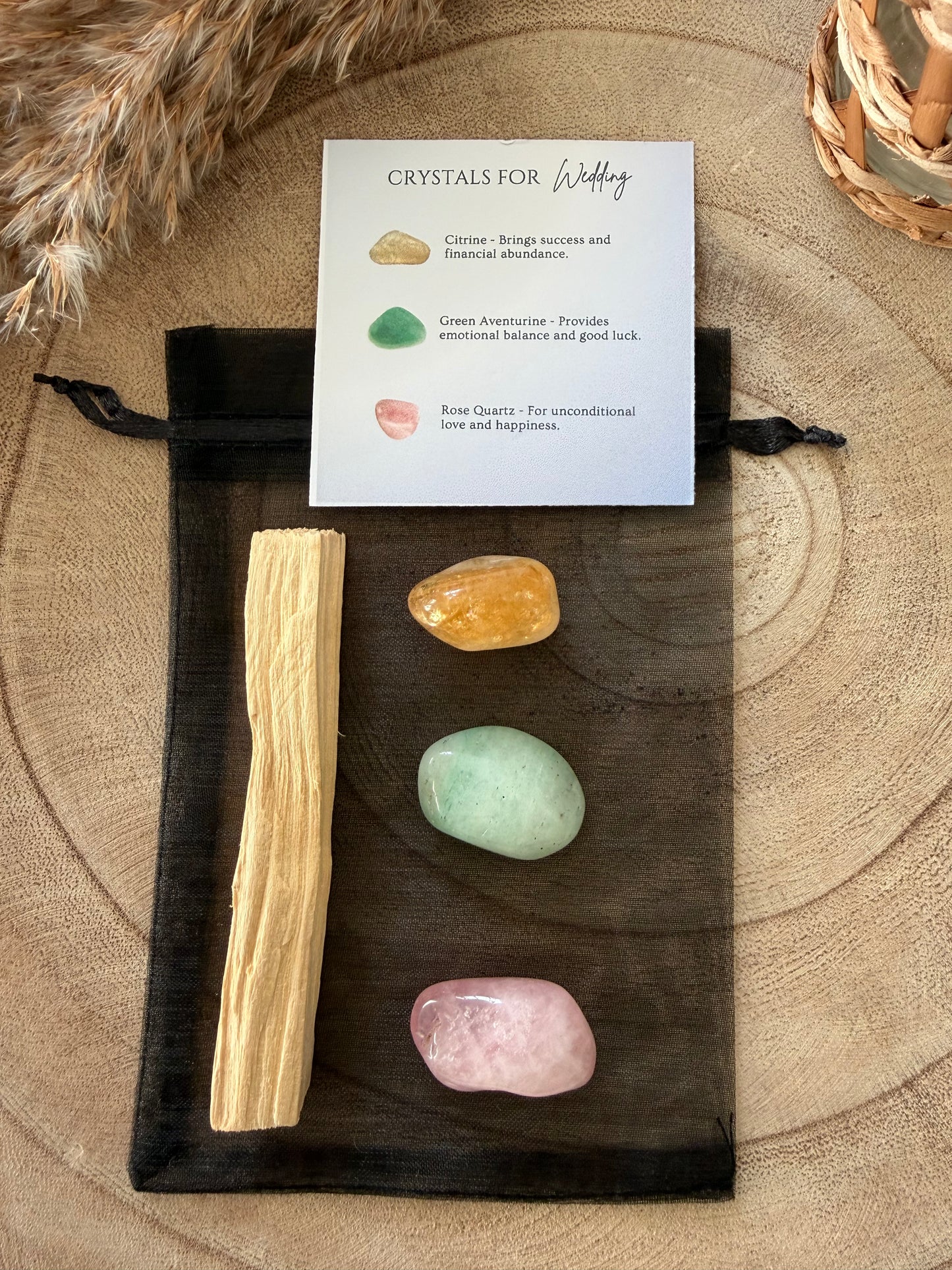 Wedding Crystal Gift Set