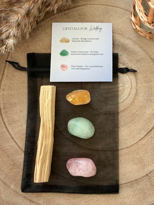 Wedding Crystal Gift Set