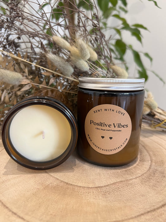 Positive Vibes Soy Wax Candles - 200g
