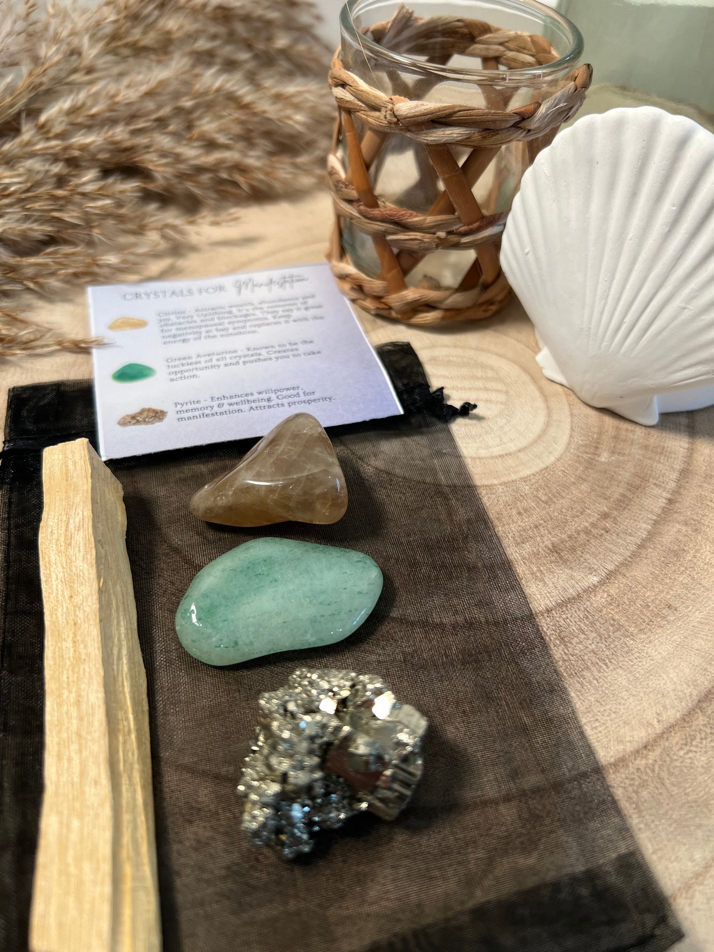 Manifestation and Success Crystal Gift Set