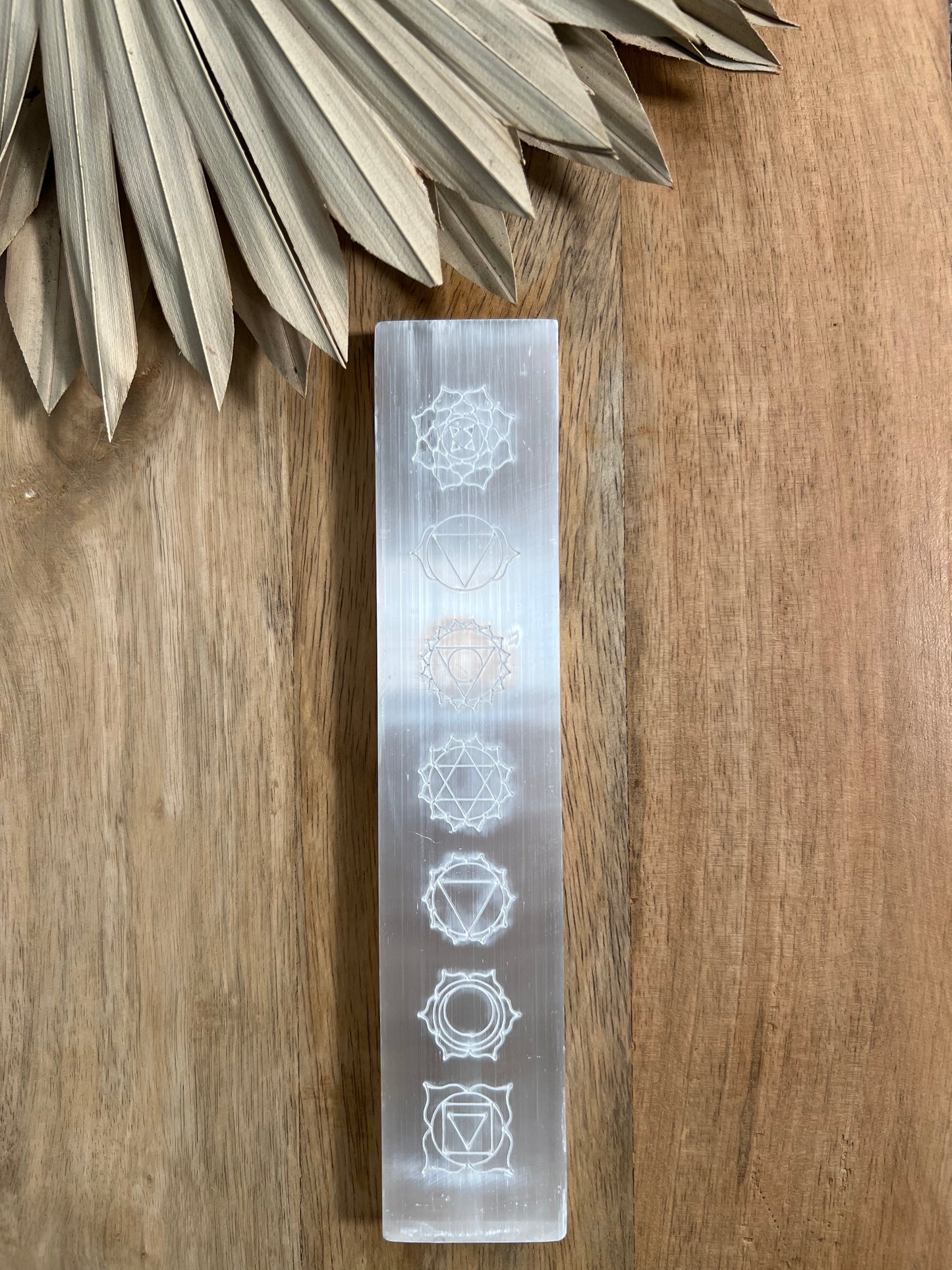 Selenite Chakra Charging Plate