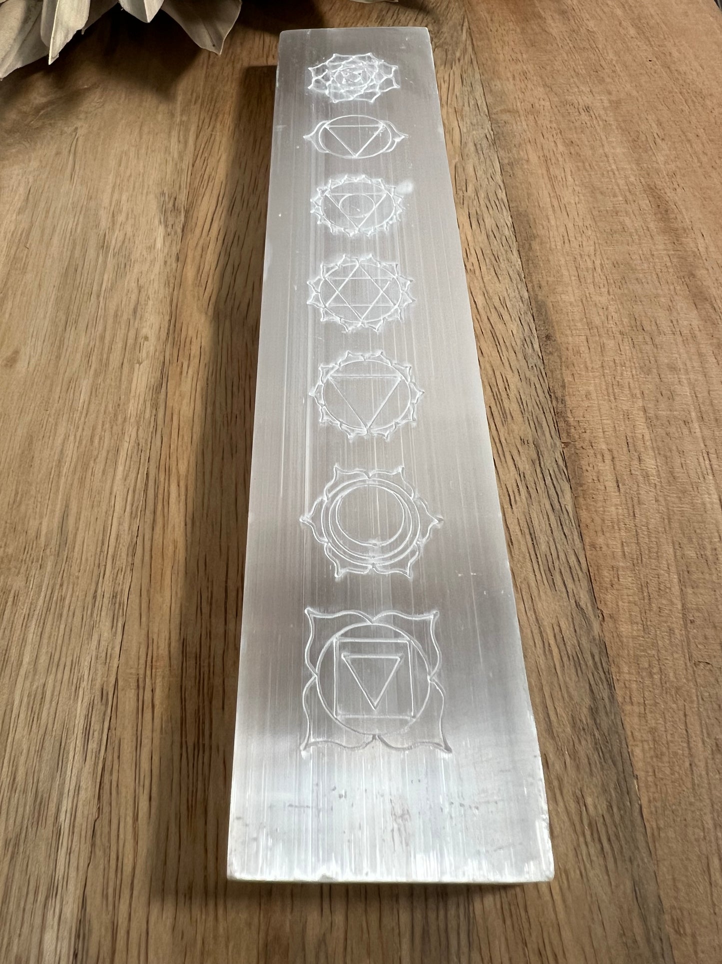 Selenite Chakra Charging Plate