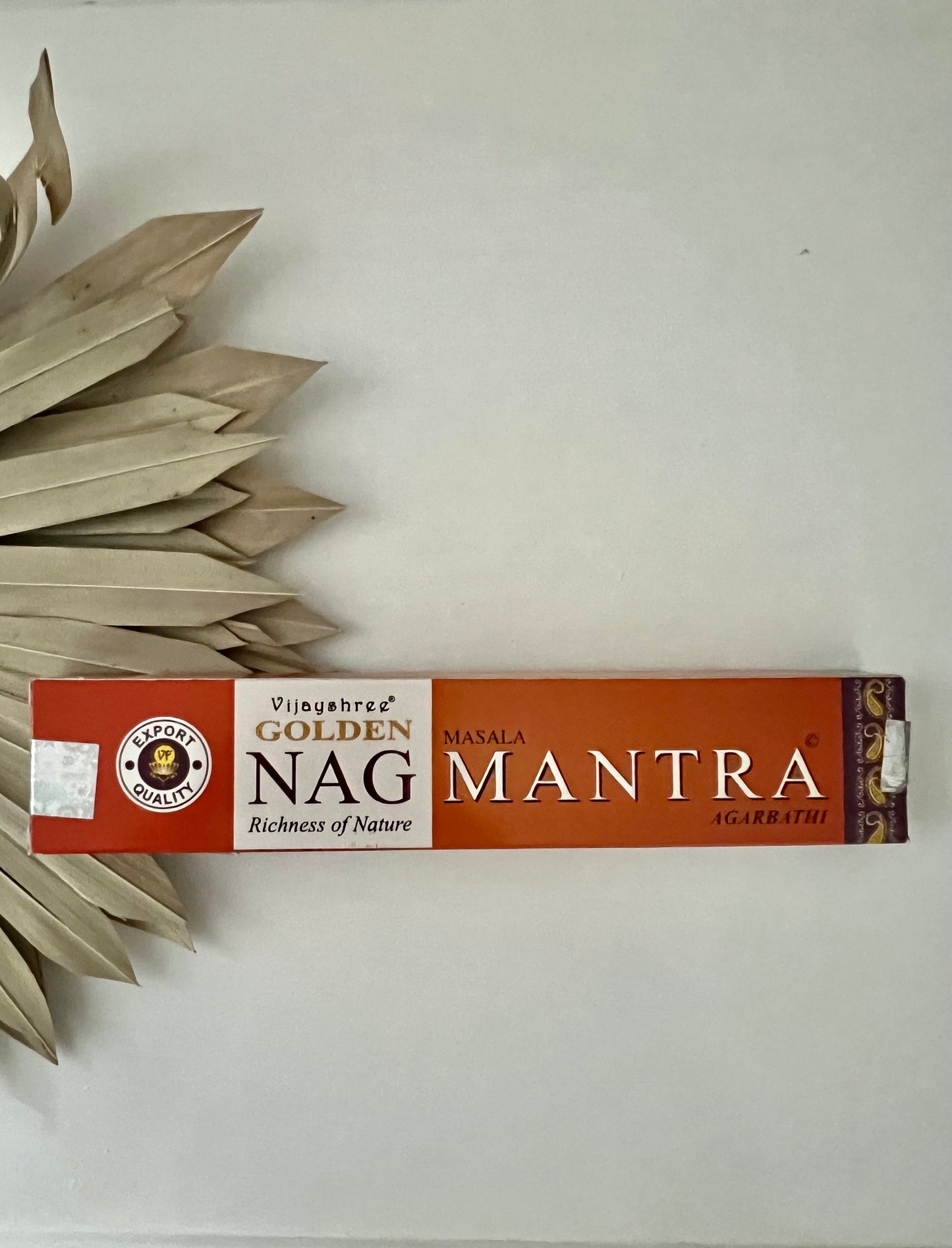 Golden Nag Champa Incense