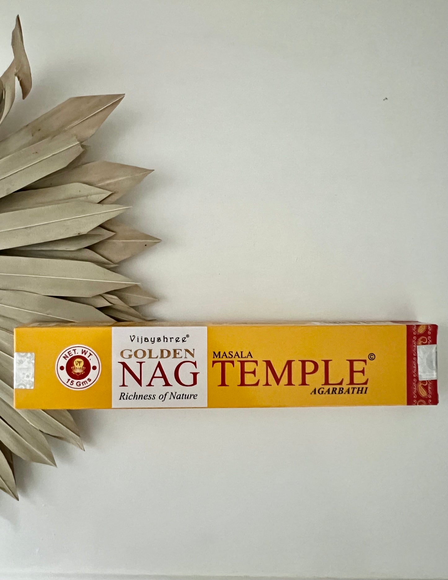 Golden Nag Champa Incense