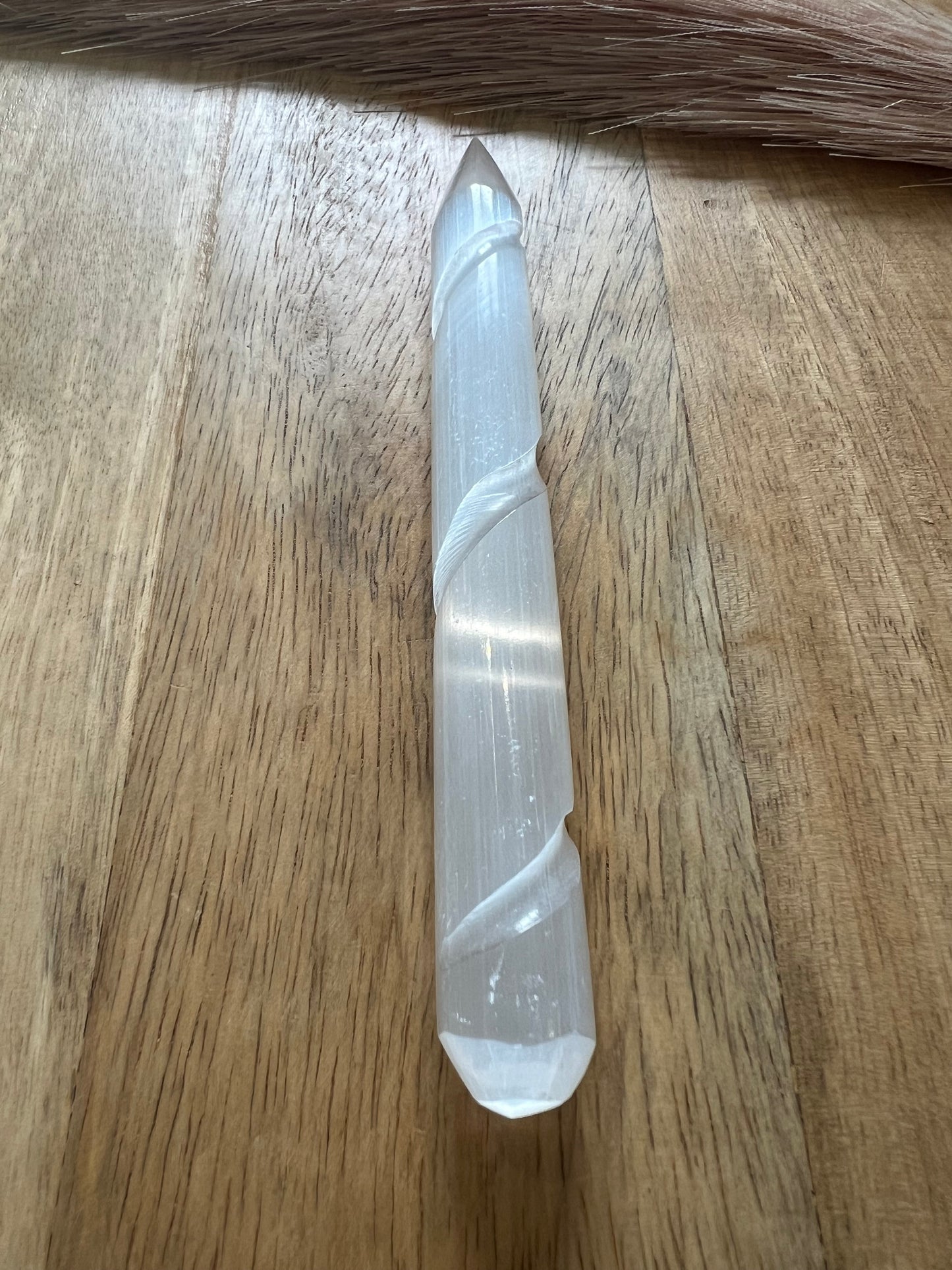 Selenite Wand Spiral